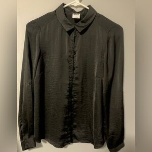 Black satin Vero moda blouse